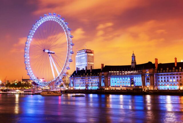London Eye και County Hall