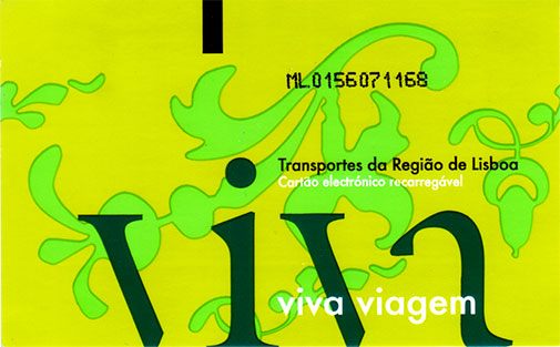 Κάρτα Viva Viagem της Λισαβόνας